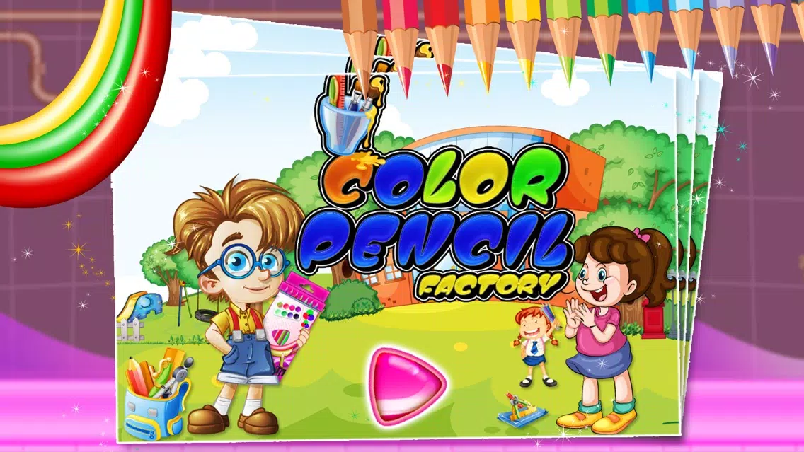 Скриншоты Color Pencil Factory – Make pencils with crazy fun