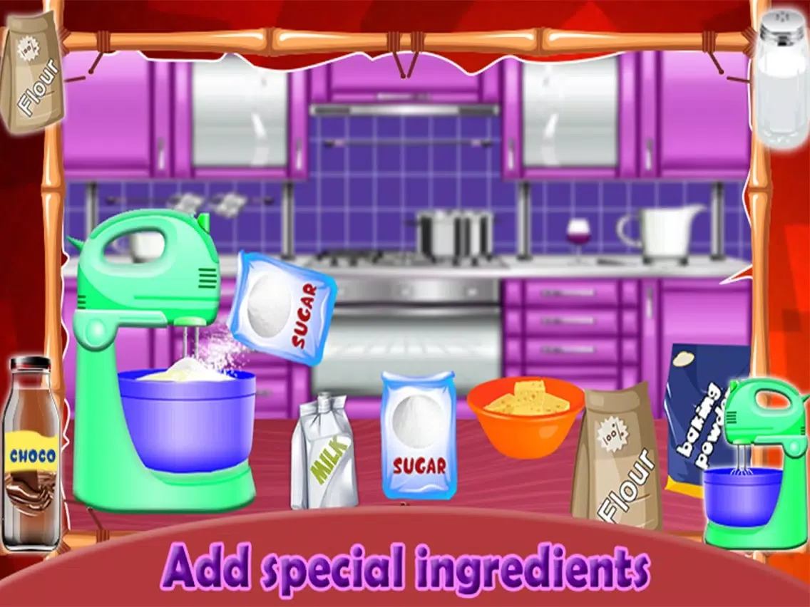 Cone Cupcakes Maker - Sweet Food Cooking iPad  Ekran Görüntüleri