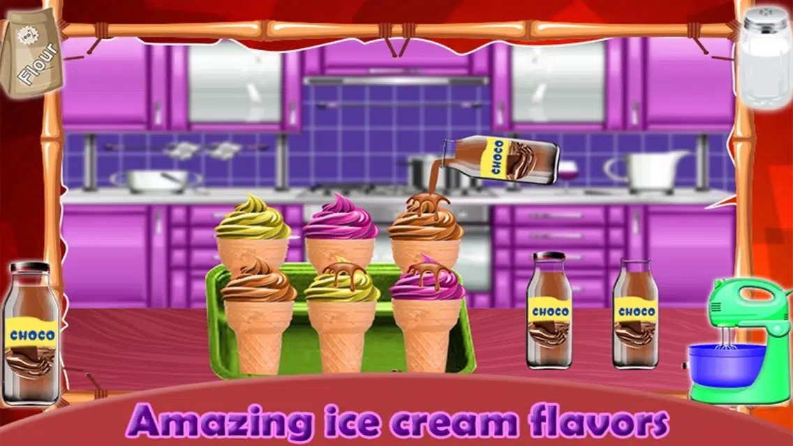 Cone Cupcakes Maker - Sweet Food Cooking Ekran Görüntüleri