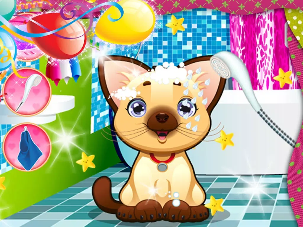 Crazy Cat Salon – Pet care game iPad  Screenshots