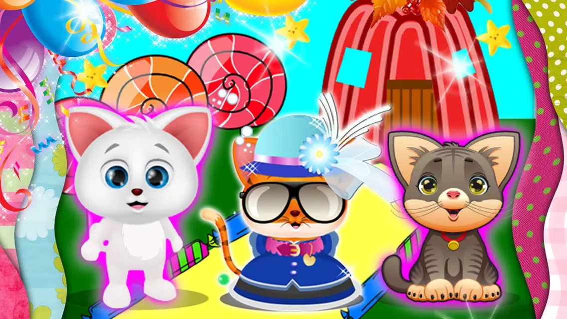 Crazy Cat Salon – Pet care game Screenshots
