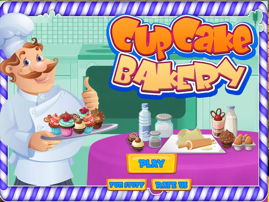 Ảnh chụp màn hình của Cupcake Bakery – Crazy kitchen chef cake maker iPad 