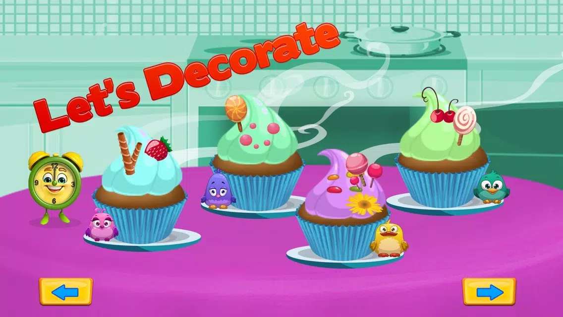 Ảnh chụp màn hình của Cupcake Bakery – Crazy kitchen chef cake maker