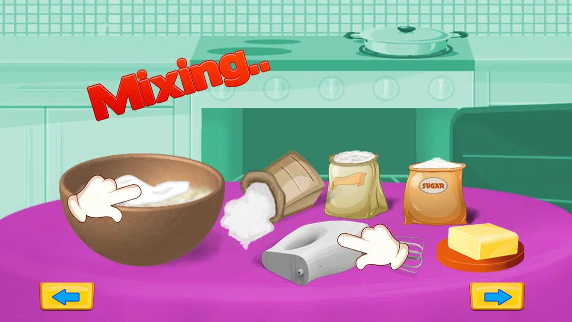 Ảnh chụp màn hình của Cupcake Bakery – Crazy kitchen chef cake maker