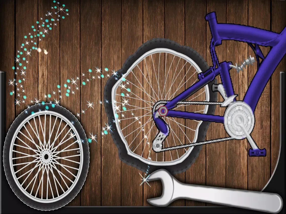 Cycle Repair Mechanic Simulator- Garage Game iPad 应用截图
