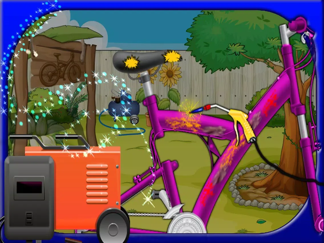 Cycle Repair Mechanic Simulator- Garage Game iPad 应用截图