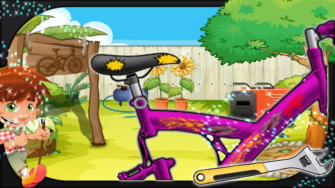 Cycle Repair Mechanic Simulator- Garage Game应用截图