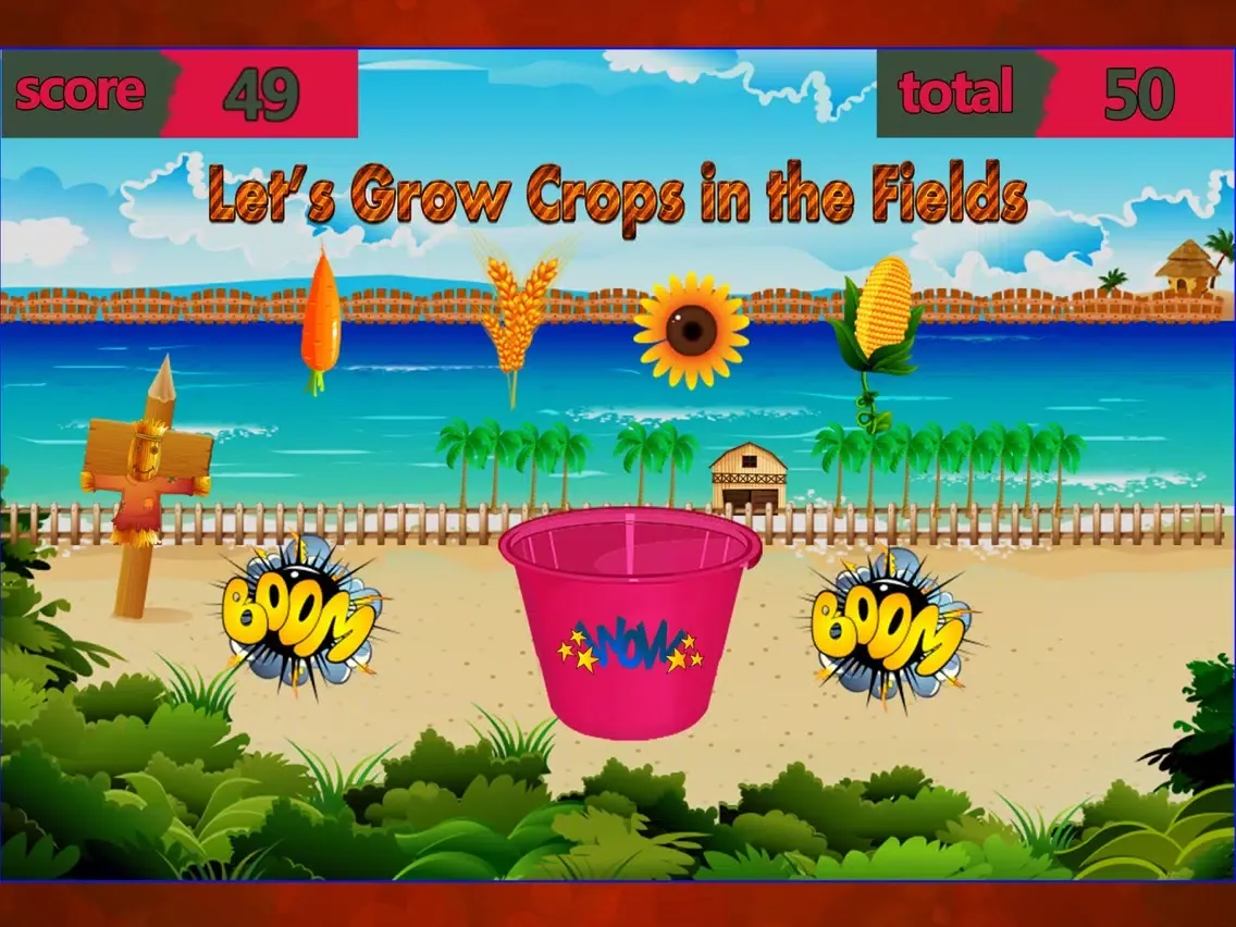 Farm Crops Harvesting – Kids Farming Game iPad 应用截图