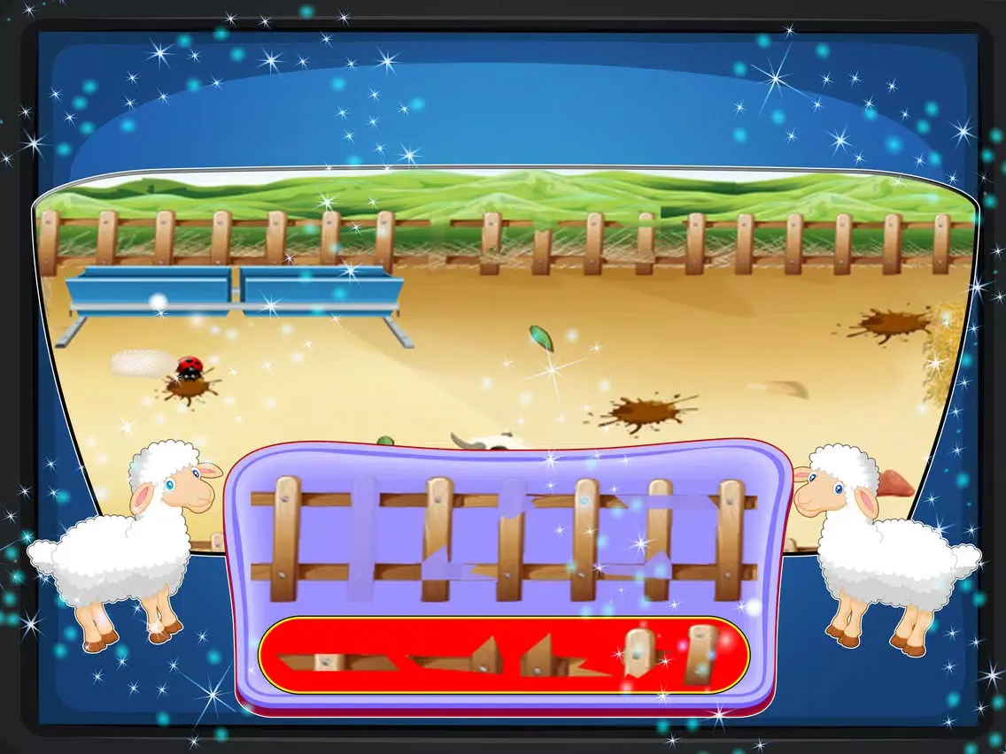 Farm Wash - House clean up and animal care fun for kids iPad  Screenshots