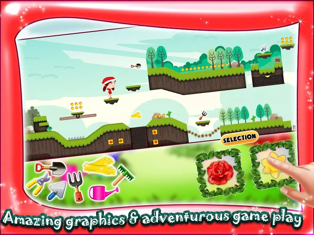 Friendship Kids Garden – Wonderful gardening and farming game for toddlers iPad  Screenshots
