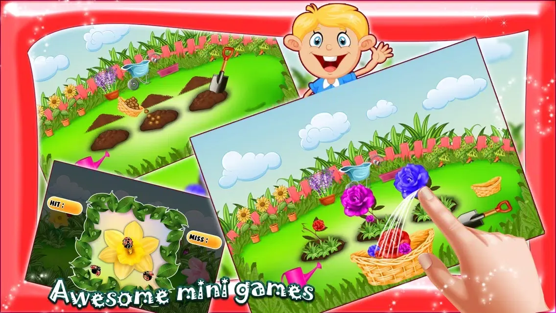 Friendship Kids Garden – Wonderful gardening and farming game for toddlers Screenshots