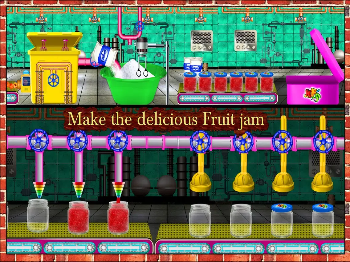 Zrzuty ekranu Fruit Jam Factory – Chef Cooking Game iPad 