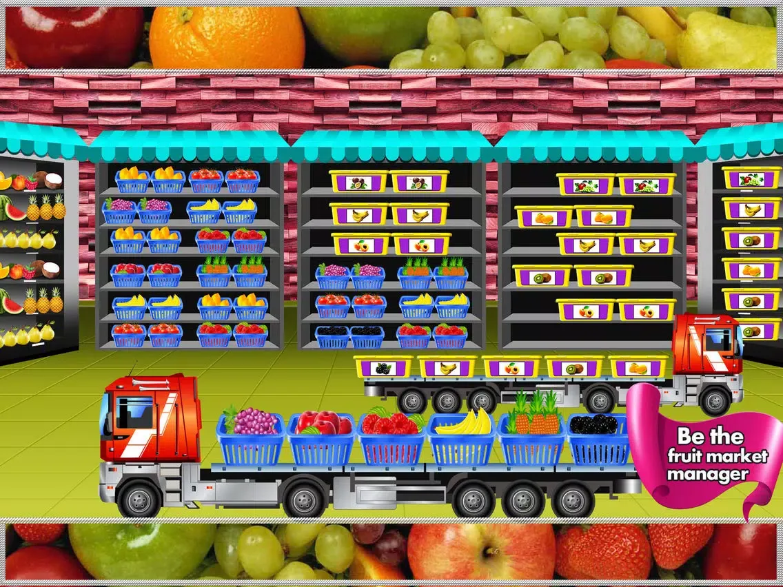 تصاویر Fruits Shopping Supermarket – Cashier Game iPad 