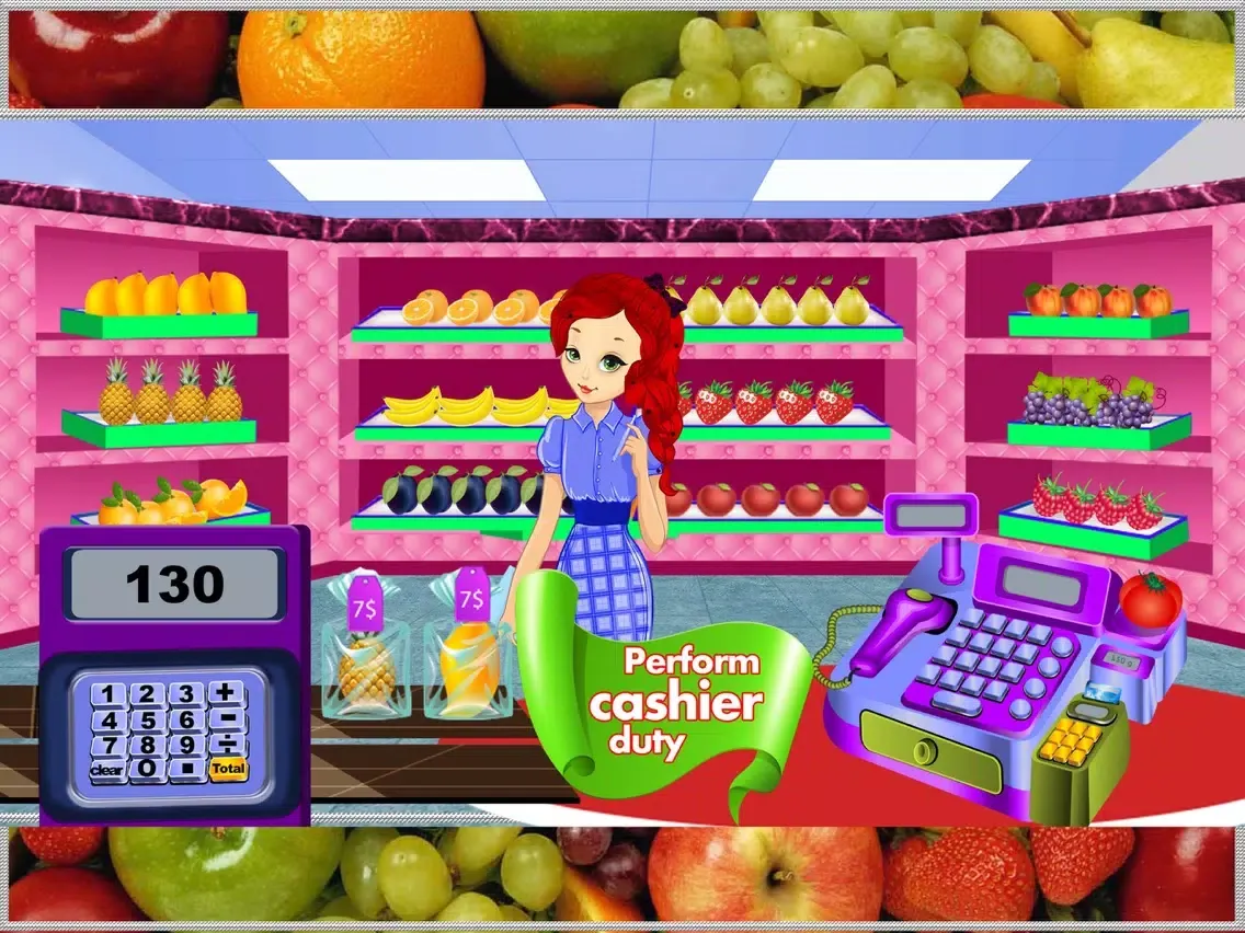تصاویر Fruits Shopping Supermarket – Cashier Game iPad 