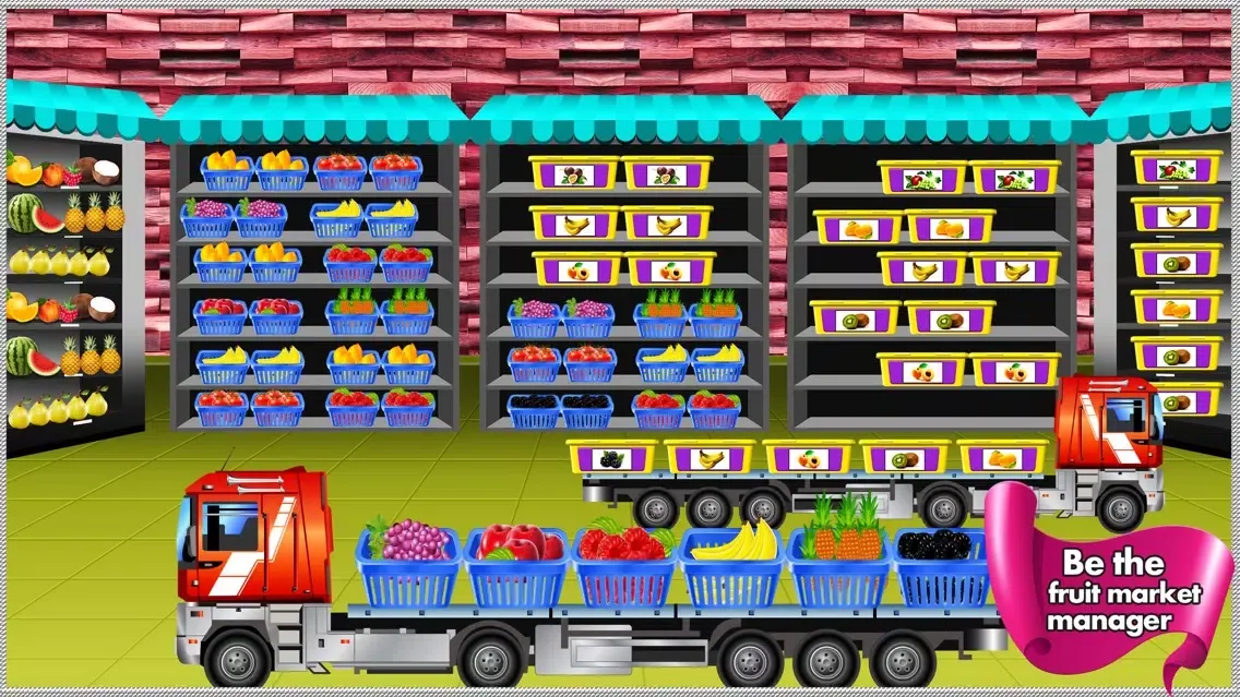 تصاویر Fruits Shopping Supermarket – Cashier Game