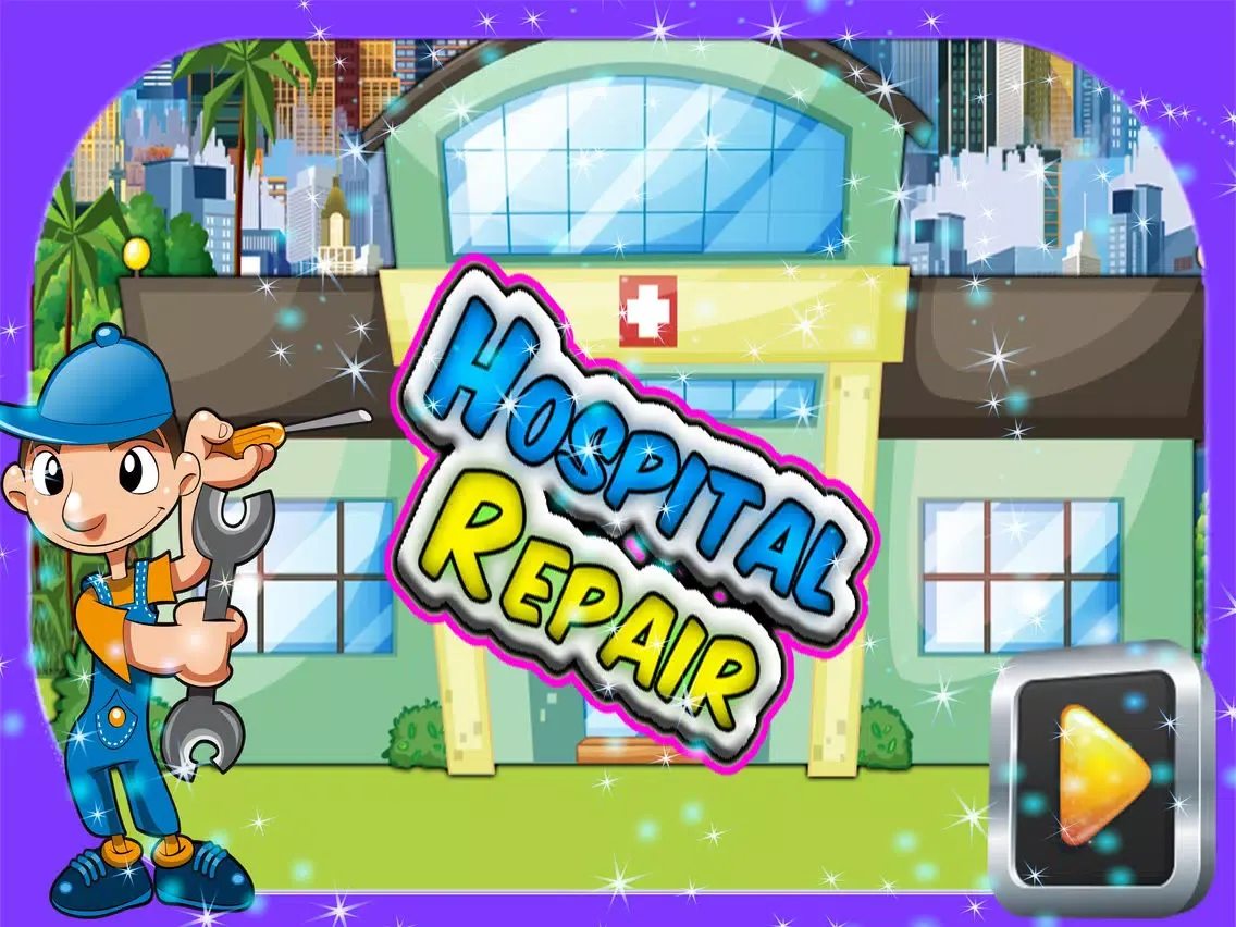 Capturas de pantalla de Hospital Repair- Cleaning & Wash Game iPad 
