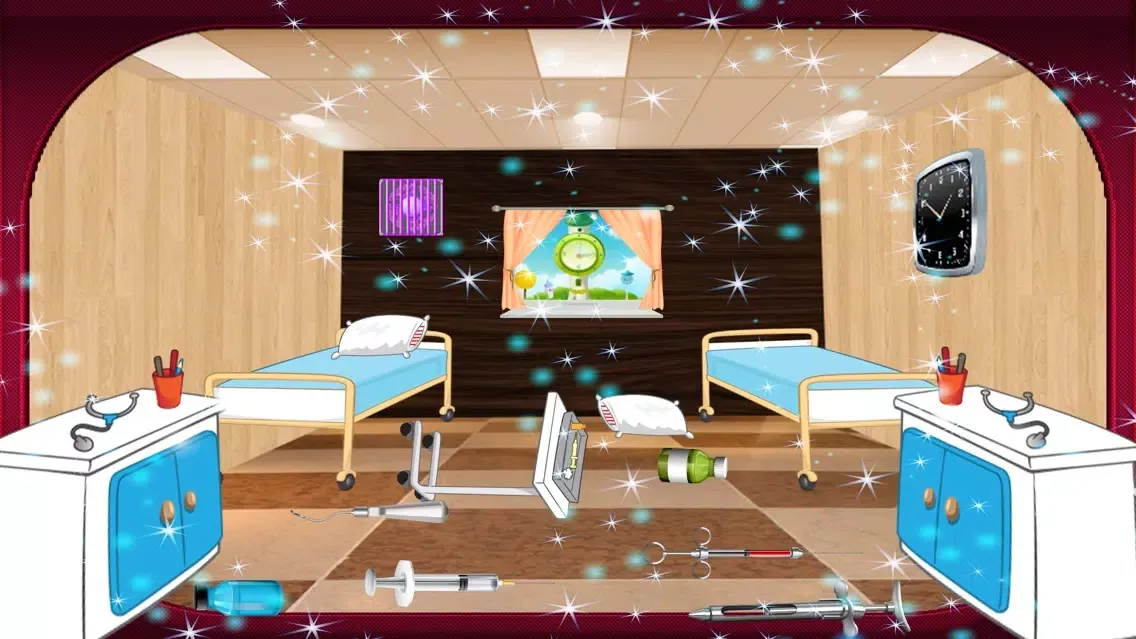 Capturas de pantalla de Hospital Repair- Cleaning & Wash Game