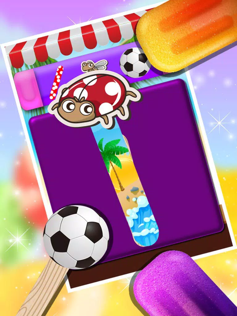 Ice Candy Maker – Make icy & fruity Popsicle in this cooking chef game iPad  Ekran Görüntüleri