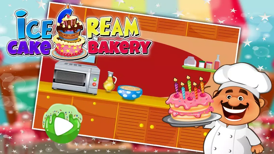 تصاویر Ice Cream Cake Bakery – Crazy cooking & chef story game for star cooks