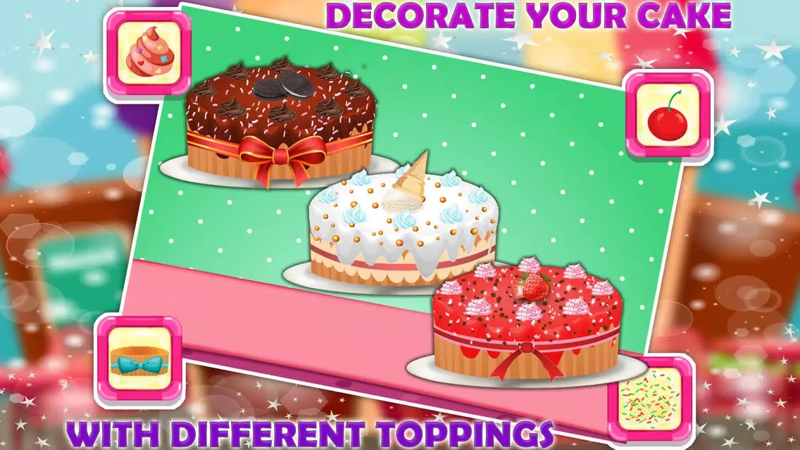 تصاویر Ice Cream Cake Bakery – Crazy cooking & chef story game for star cooks