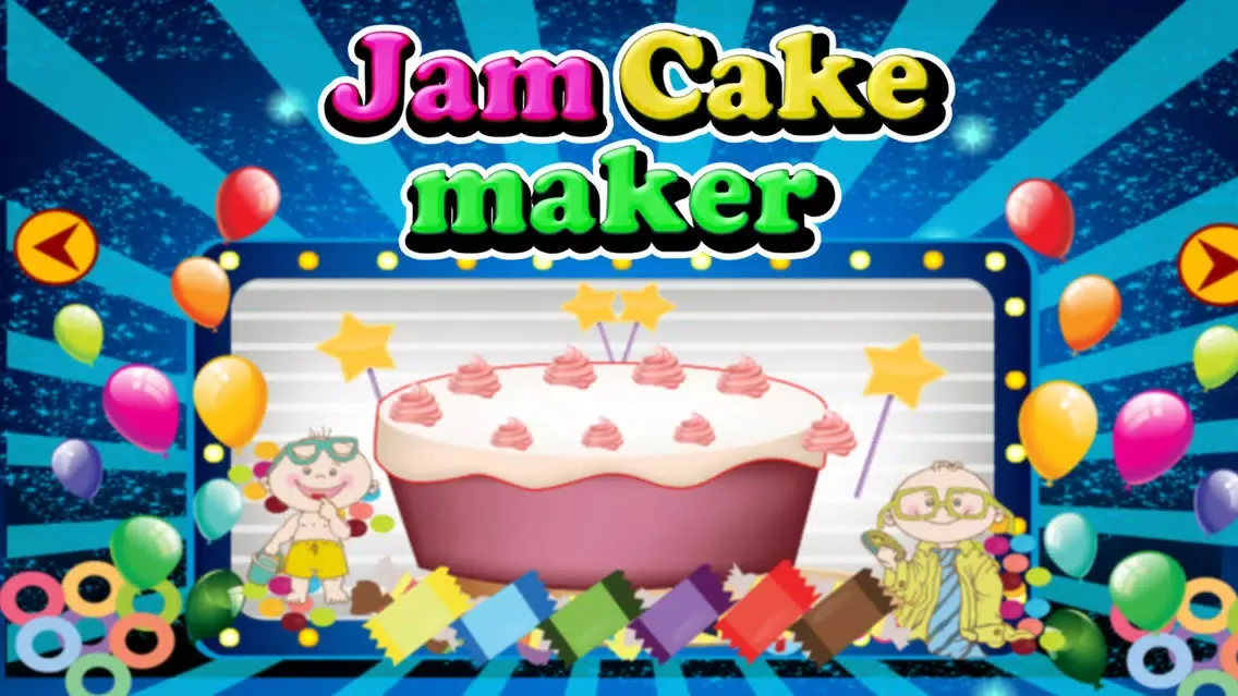 Capturas de tela do Jam Cake Maker – Bake cakes in this bakery shop game for kids