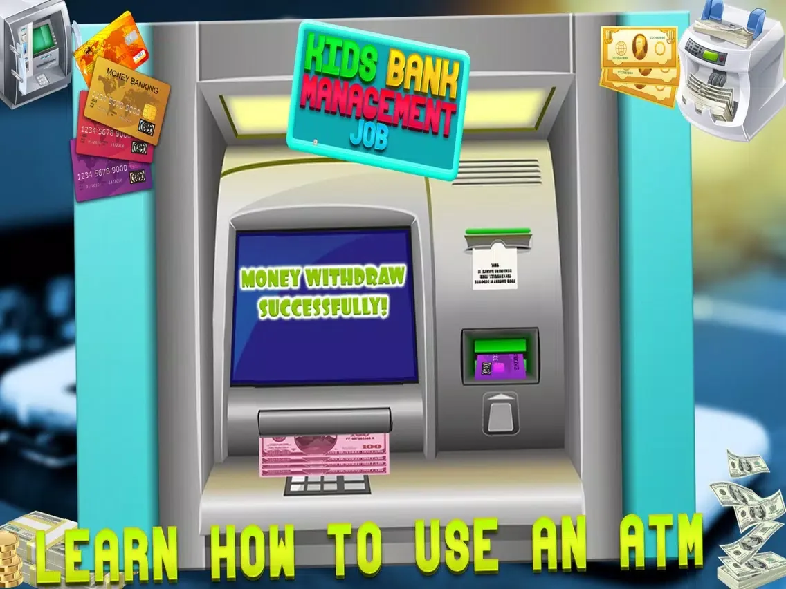 Скриншоты Kids Bank Management Job – Cashier Game iPad 