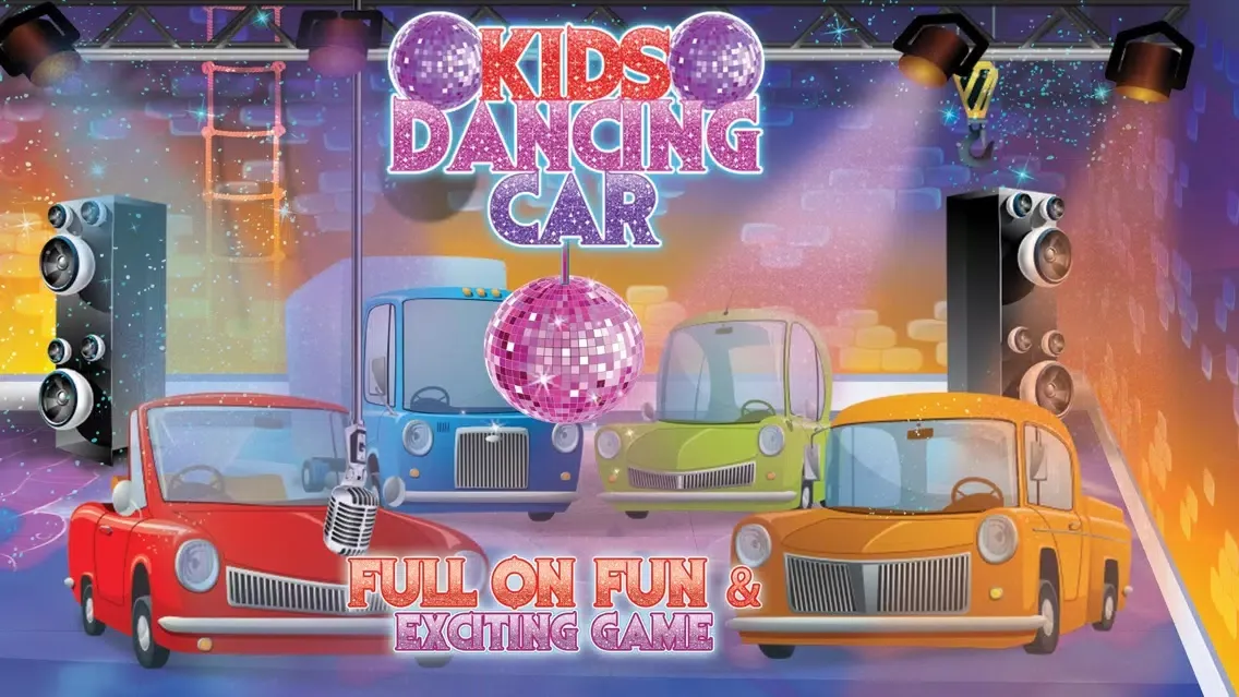 Screenshot di Kids Dancing Car – Vehicle repair & crazy wash game for fun times