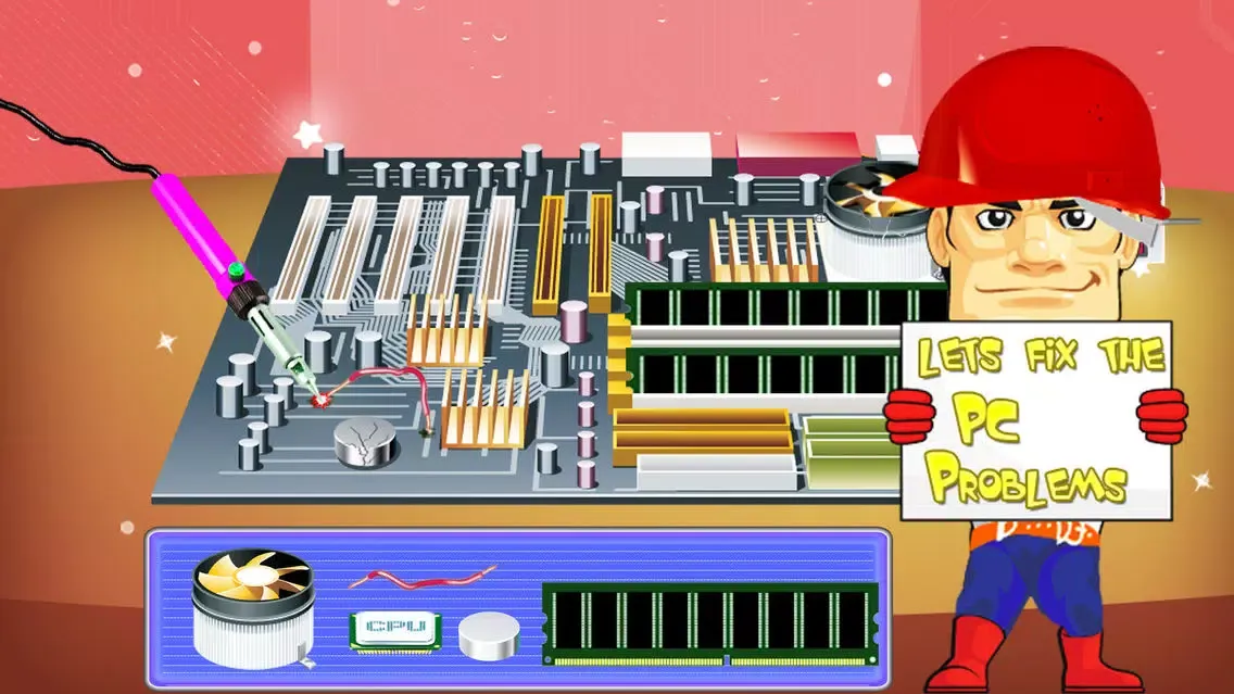 Capturas de tela do Little Electrician Repair Shop – Fix the house electrical goods with best mechanic skills