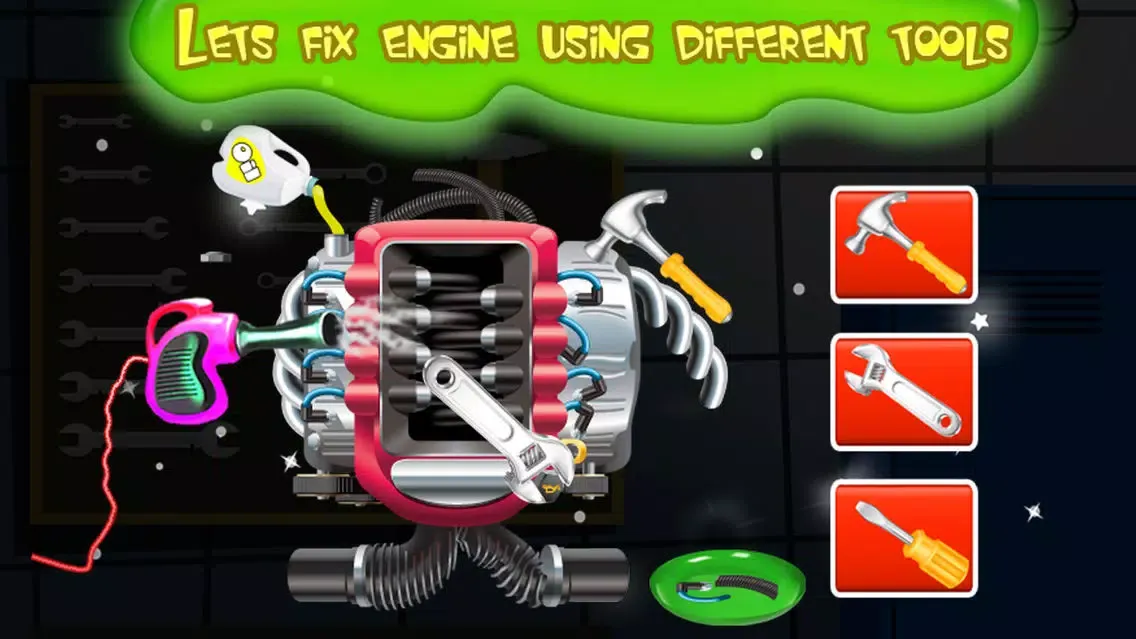 Capturas de tela do Little Electrician Repair Shop – Fix the house electrical goods with best mechanic skills