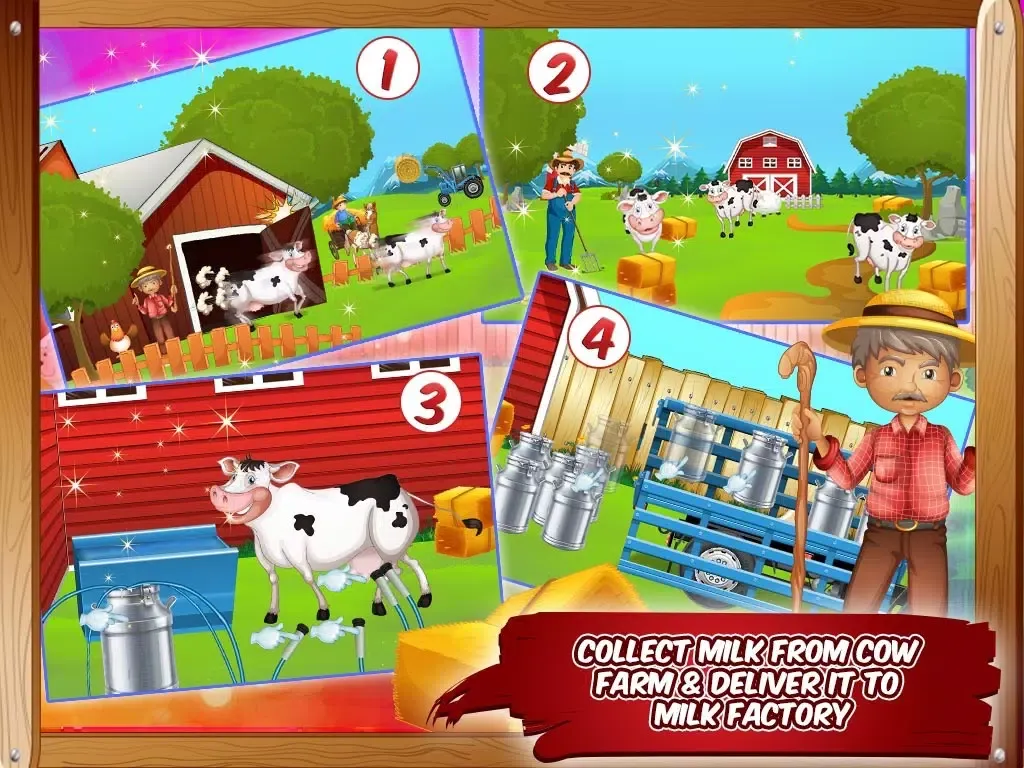 Milk Factory – Make milk in this cooking simulator game & deliver it to shop iPad Screenshots