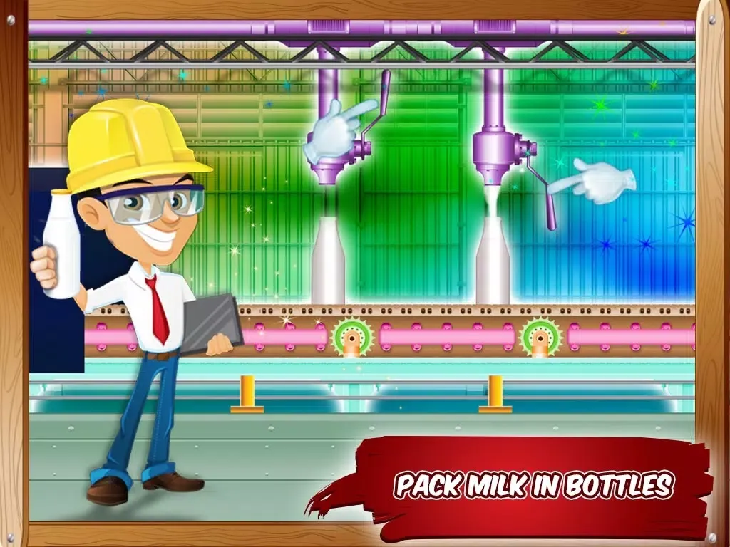 Milk Factory – Make milk in this cooking simulator game & deliver it to shop iPad Screenshots