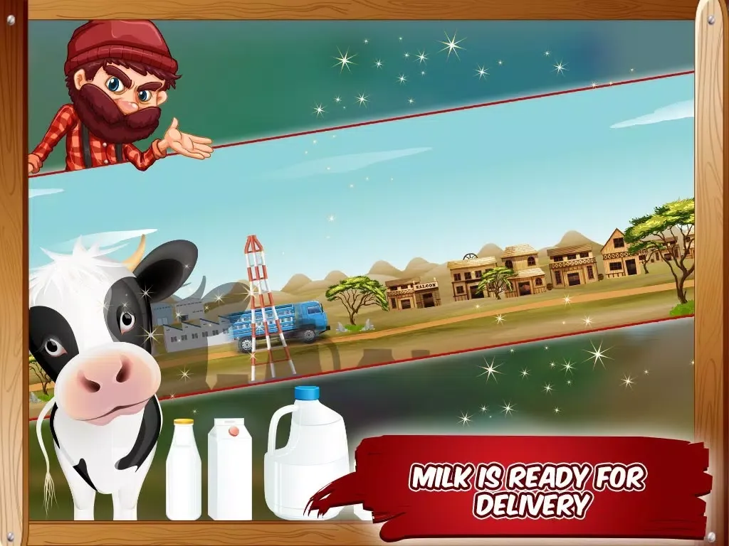 Milk Factory – Make milk in this cooking simulator game & deliver it to shop iPad Screenshots