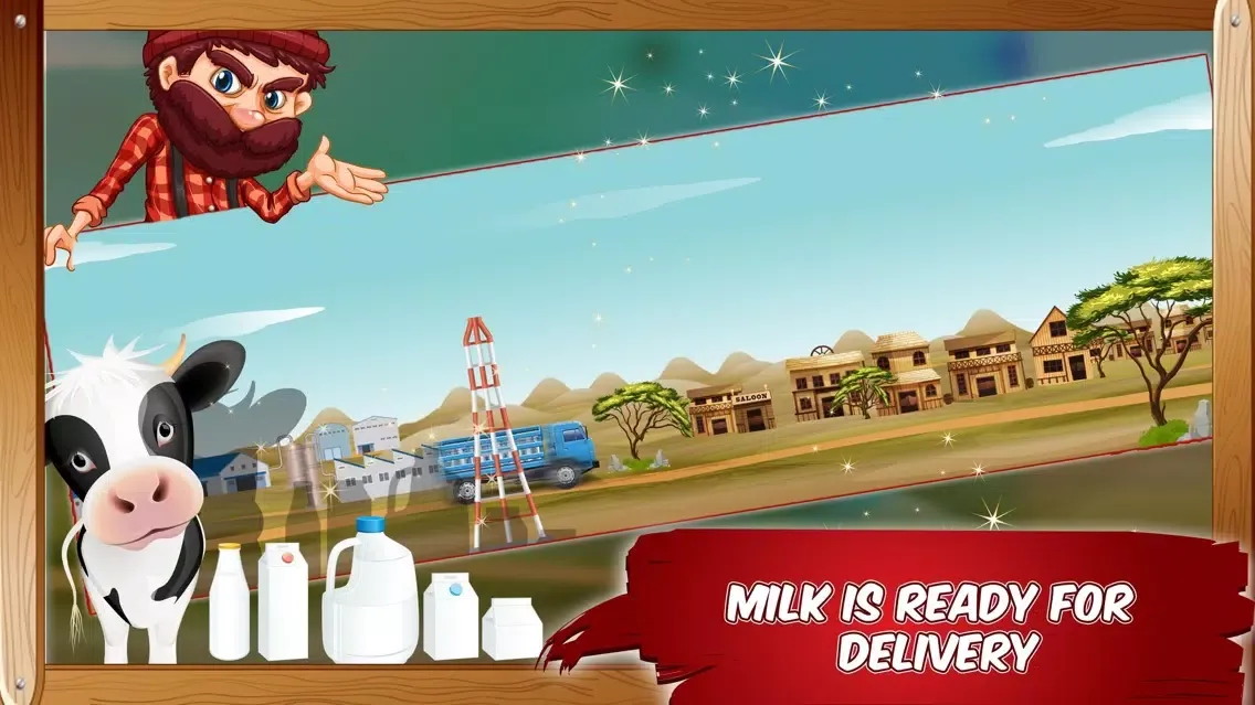 Milk Factory – Make milk in this cooking simulator game & deliver it to shop Screenshots