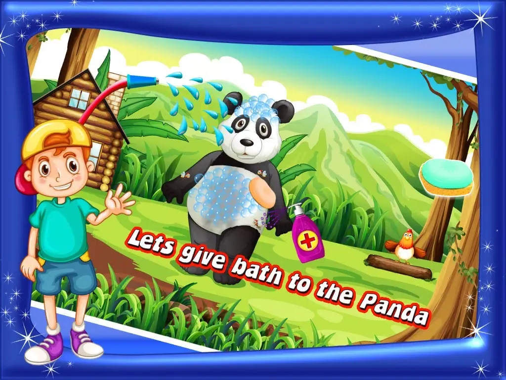 Screenshot di Panda Pregnancy Surgery – Pet vet doctor & hospital simulator game for kids iPad 