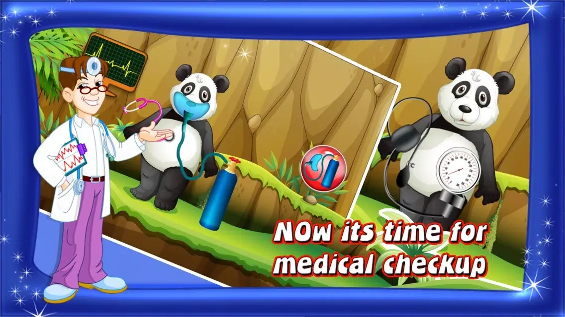Screenshot di Panda Pregnancy Surgery – Pet vet doctor & hospital simulator game for kids