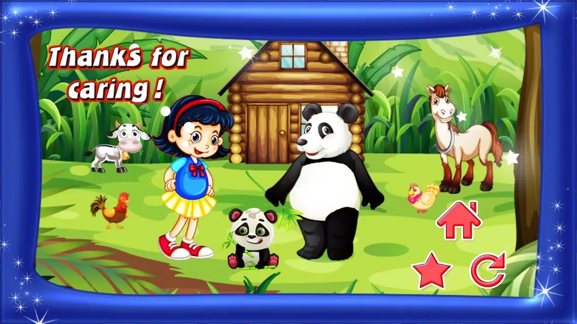 Screenshot di Panda Pregnancy Surgery – Pet vet doctor & hospital simulator game for kids