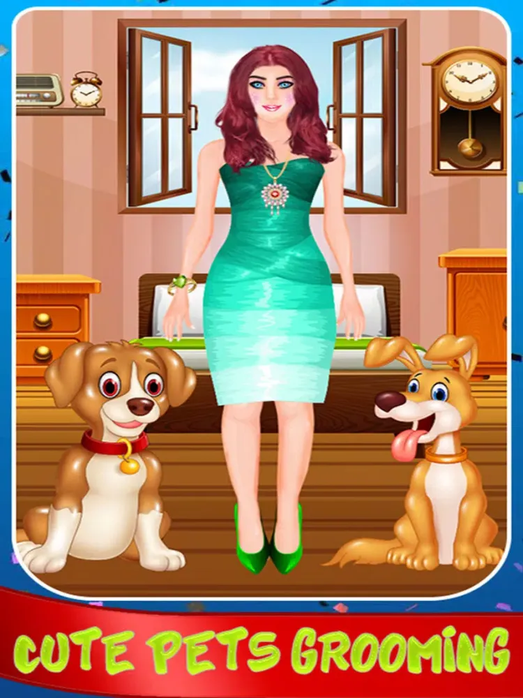 Pet Birthday Party Fun – Fluffy Friend Celebration iPad 应用截图