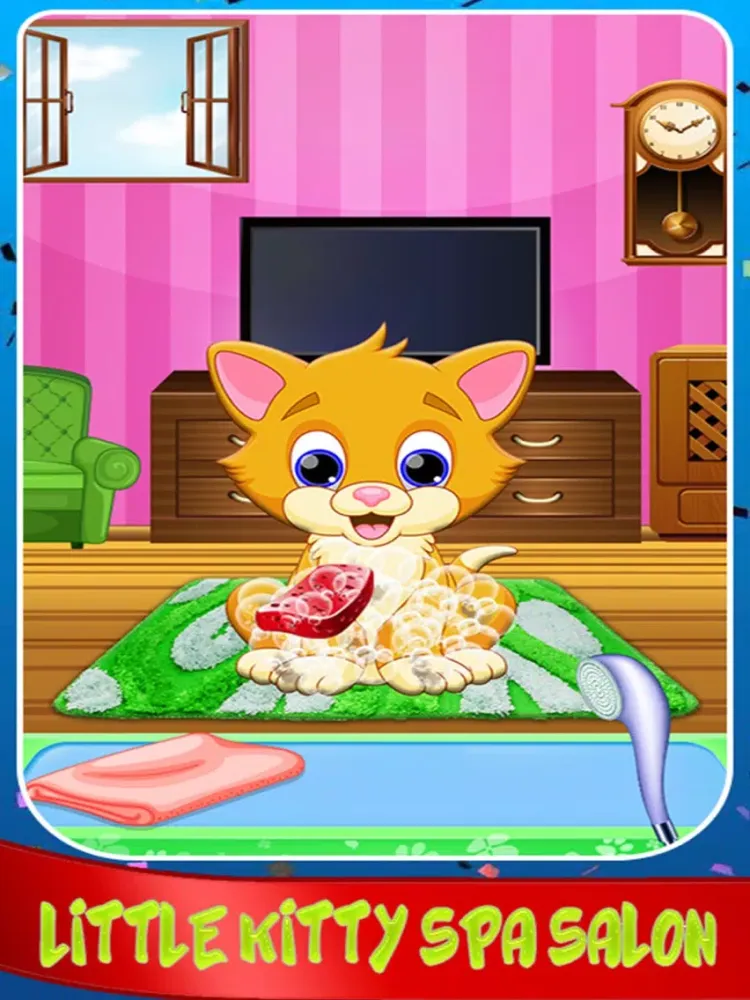 Pet Birthday Party Fun – Fluffy Friend Celebration iPad 应用截图