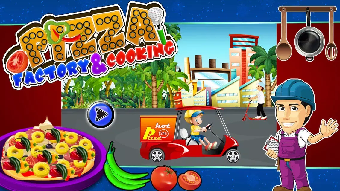 Pizza Factory & Cooking- Crazy Food Maker 스크린샷