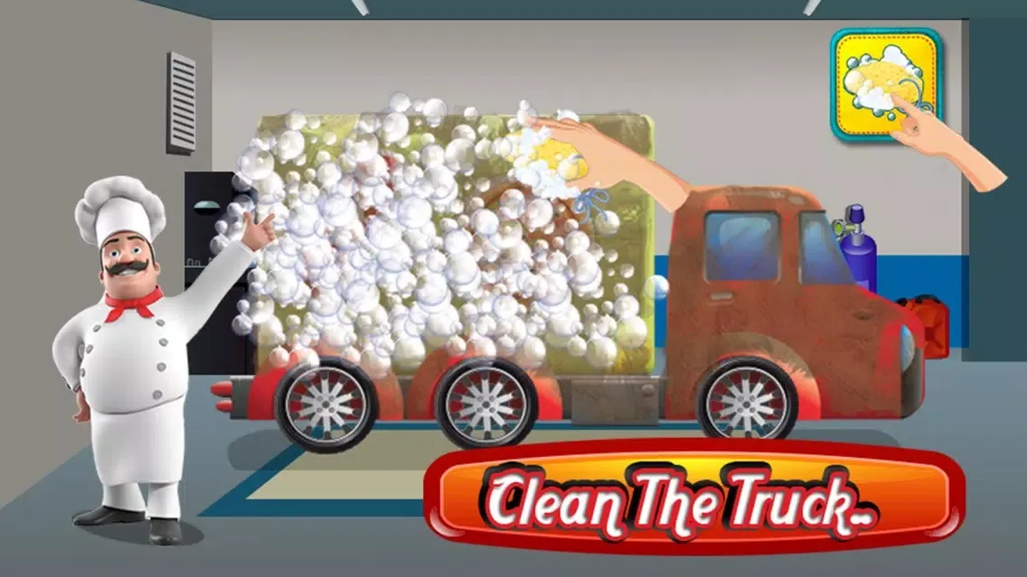 Скриншоты Pizza Truck Wash - Dirty, messy and dusty car washing and crazy clean up adventure game