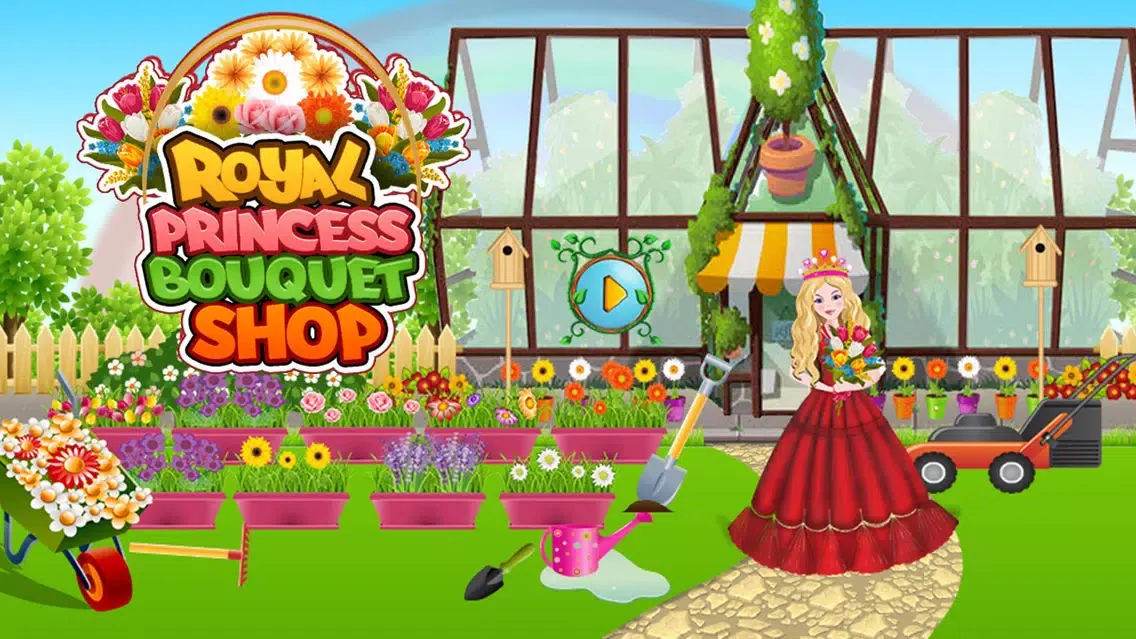 Capturas de pantalla de Princess Royal Bouquet Shop – Grow flowers & makeover the garden
