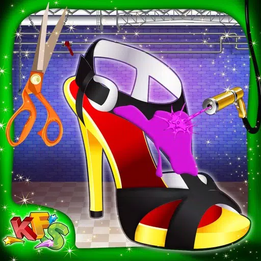 Princess Shoe Factory – Design, make & decorate shoes in this maker game