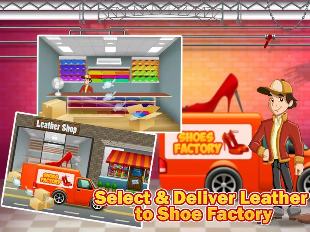 Princess Shoe Factory – Design, make & decorate shoes in this maker game iPad  スクリーンショット