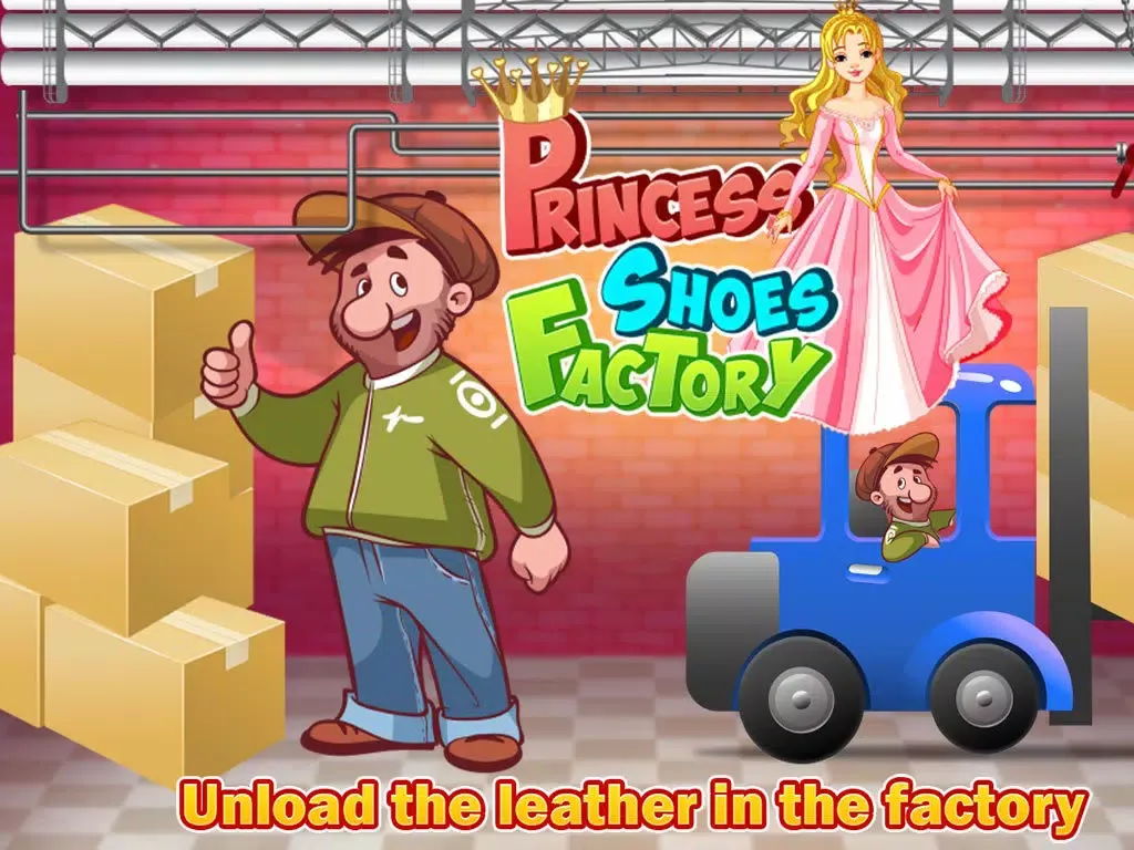Princess Shoe Factory – Design, make & decorate shoes in this maker game iPad  スクリーンショット
