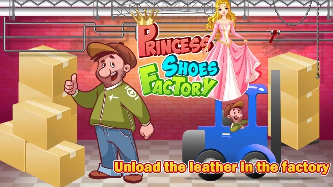 Princess Shoe Factory – Design, make & decorate shoes in this maker game スクリーンショット