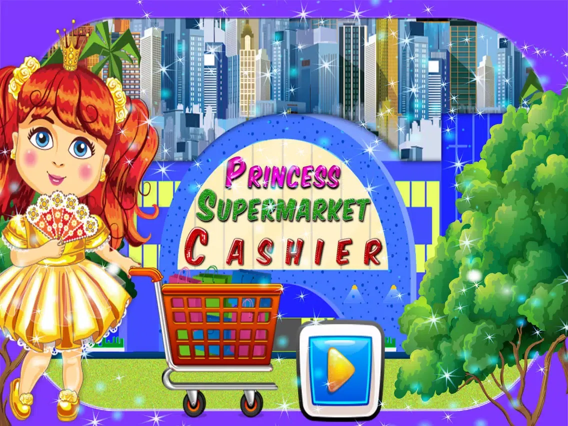 Princess Supermarket Cashier- Cash Register Game iPad  스크린샷