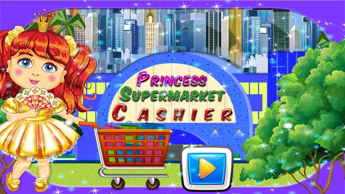 Princess Supermarket Cashier- Cash Register Game 스크린샷