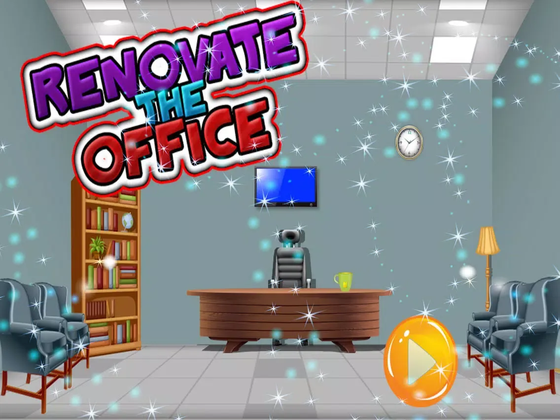 Renovate the Office- Kids cleanup & Builder game iPad স্ক্রিনশট