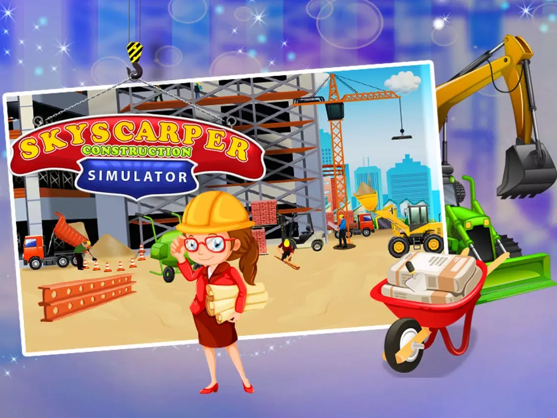 Capturas de pantalla de Skyscraper Construction Simulator & city builder iPad 