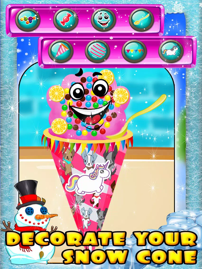 Snow Cone Maker – Frozen Dessert Cups Cooking iPad  স্ক্রিনশট